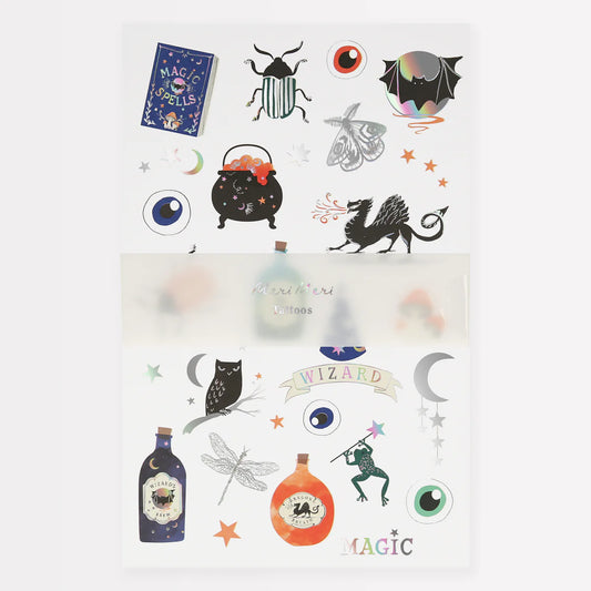 Meri Meri Making Magic! Temporary Tattoos (x2 sheets)