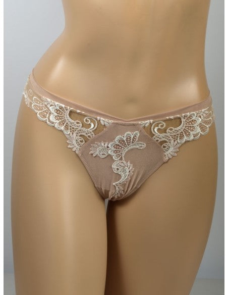 Lise Charmel Dressing Floral Italian Brief | Ambre Nacre