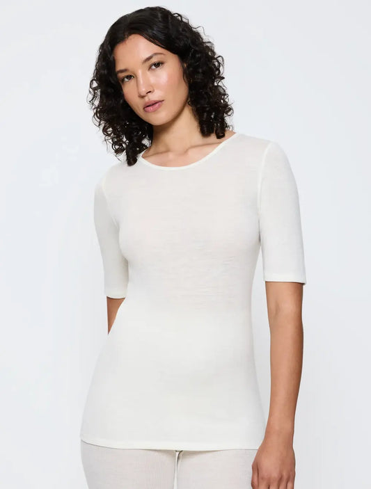 Triumph Beauty Layers 100% Wool Short Sleeved top