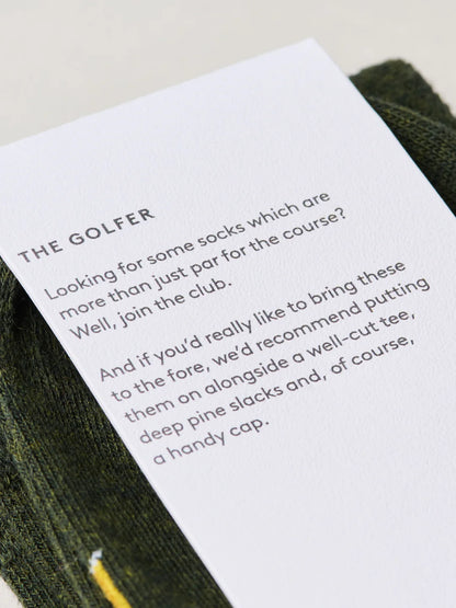 The London Sock Exchange. The Golfer