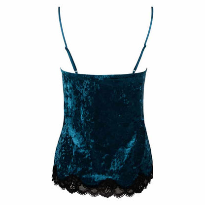 Antigel by Lise Charmel Velours en Fete Camisole in Bleu Canard