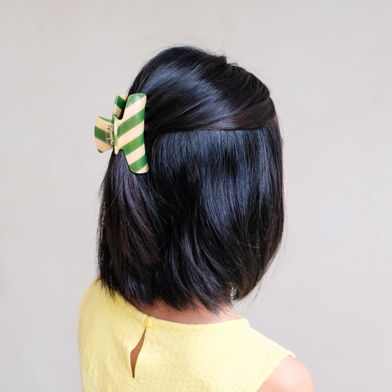 Mimi and Lula Striped Claw Clip
