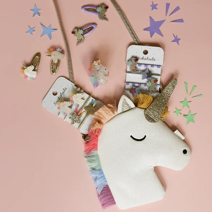 Rockahula Rainbow Unicorn Glitter Bag