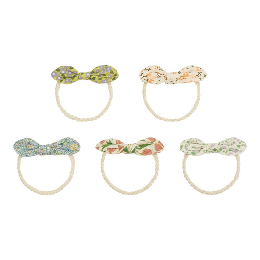 Mimi & Lula Floral Bow Ponies | Children’s Hair Bobbles Set