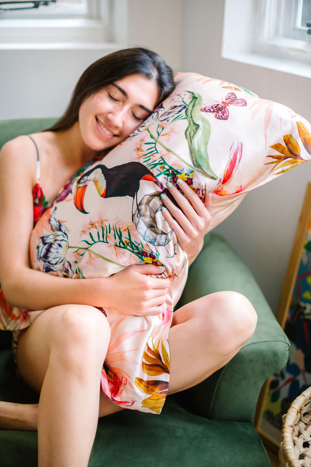 Alice Acreman Silk Pillowcase
