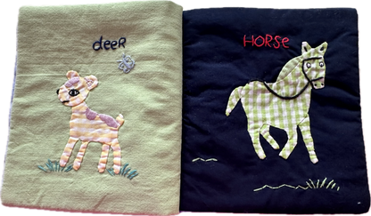 Embroidered Cotton Baby’s First Animal Book