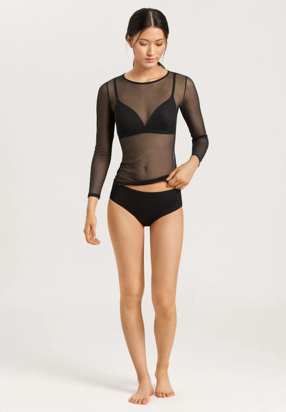 HANRO Smooth illusion long sleeved top.