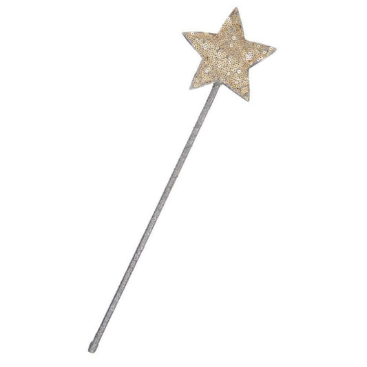MIMI & LOLA Fabulous Gold Sparkle Sequin Wand