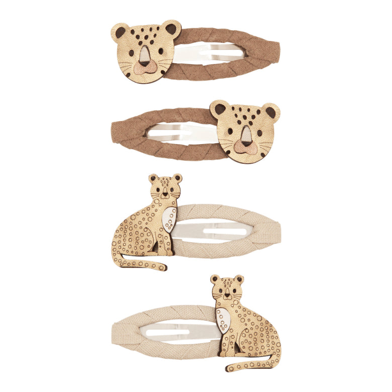 MIMI & LULA Larry Leopards Clip Clacks