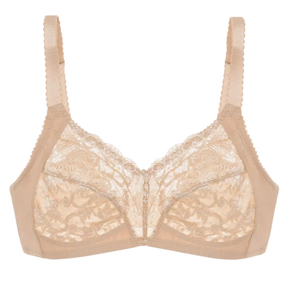 Triumph Doreen Wire-Free Bra - Cotton Beige