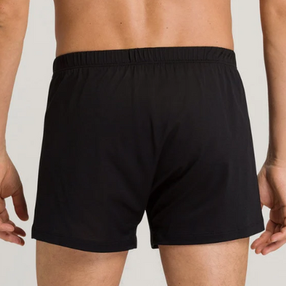 Hanro Cotton Sporty Boxer - Black