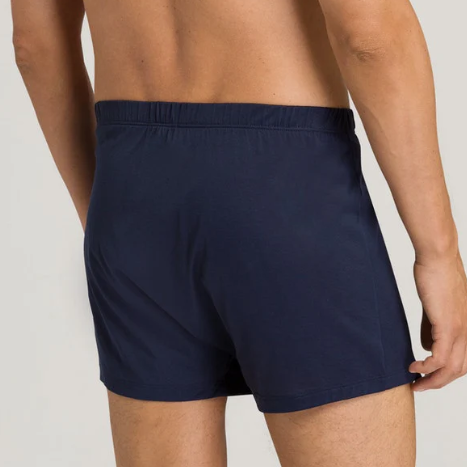 Hanro Cotton Sporty Boxer - Midnight Navy