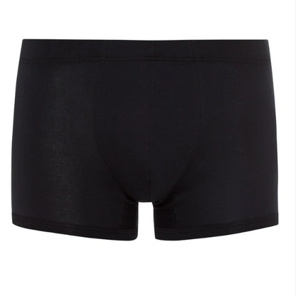Hanro Sea Island Cotton Boxer Pants - Black