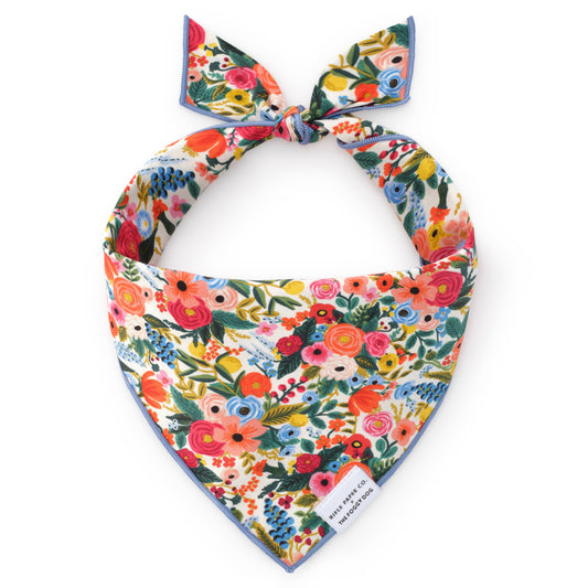 The Foggy Dog - Rifle Paper Co. x TFD Garden Party Dog Bandana
