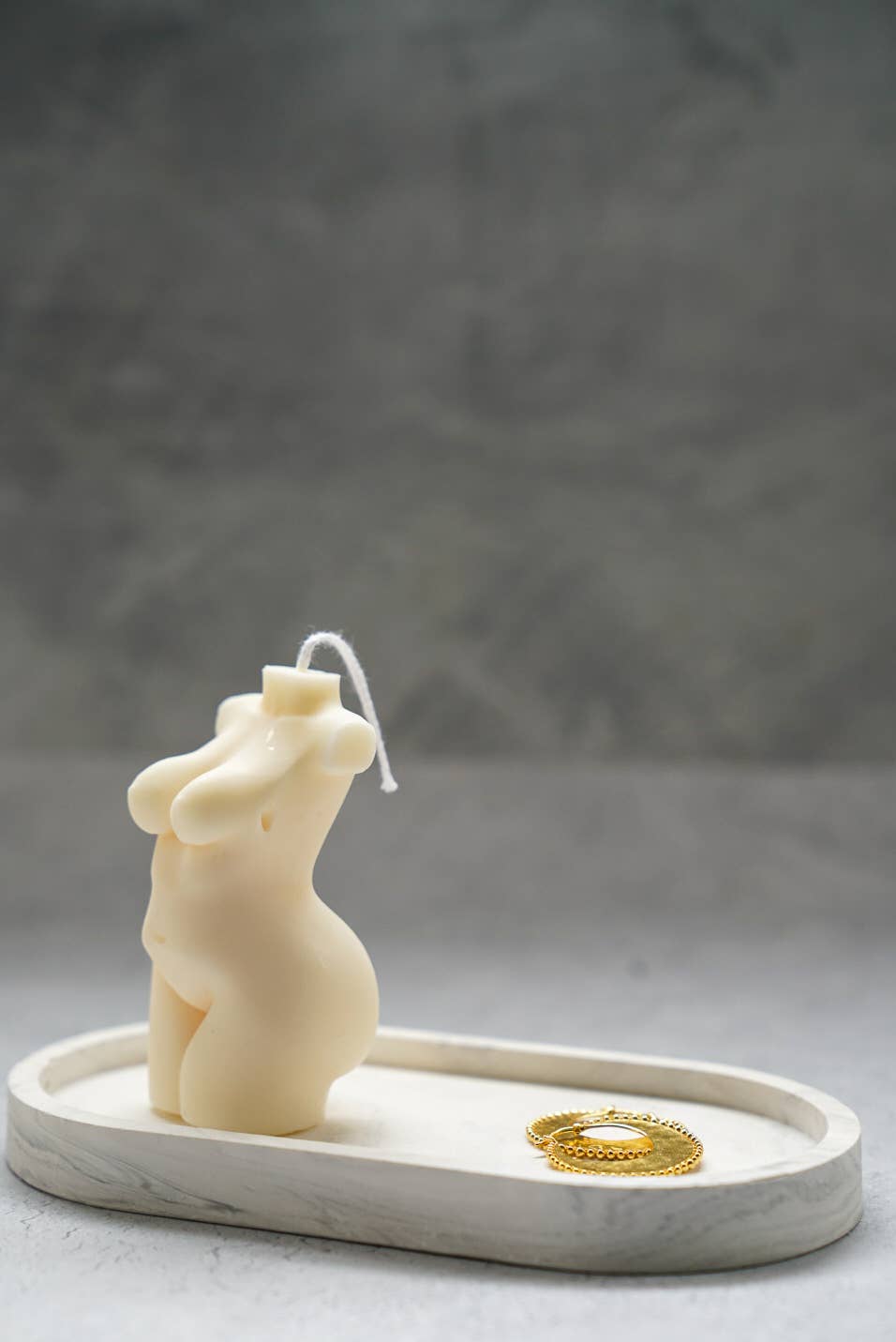 Curvy Lady Torso Handmade Soy Wax Candle