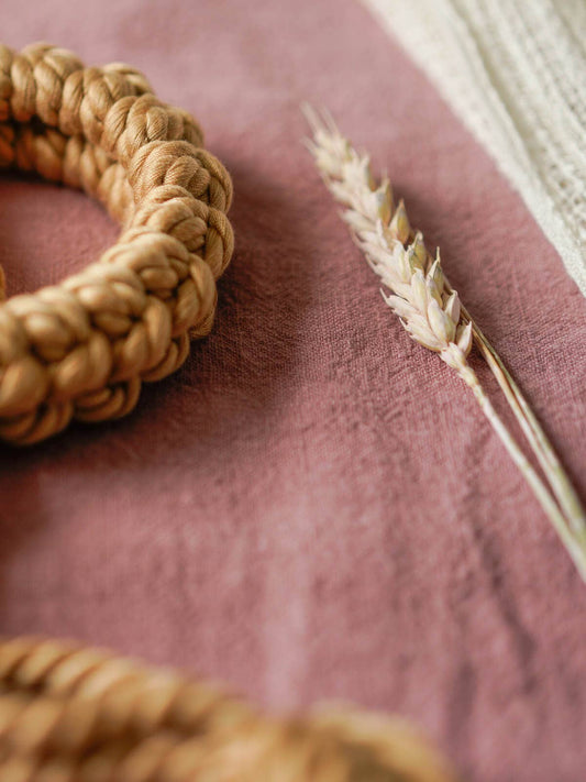 The Natural Love Company - Kanuka | Handcuffs | Soft Handcuffs with Control Cord