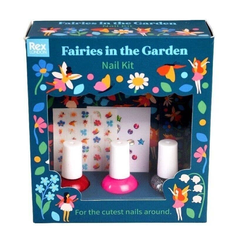 Rex London UK - Children's Nail Kit - Fairies In The Garden