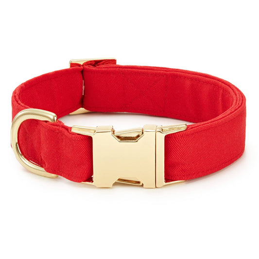 The Foggy Dog - Ruby Valentine's Day Dog Collar