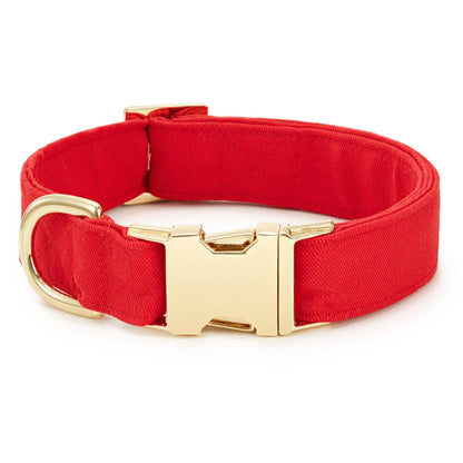 The Foggy Dog - Ruby Valentine's Day Dog Collar