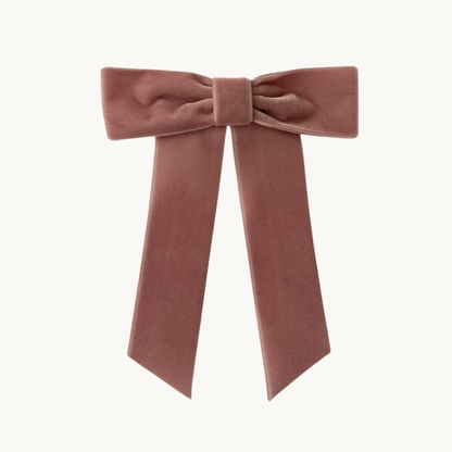 Women's Velvet Bow Hair Clip