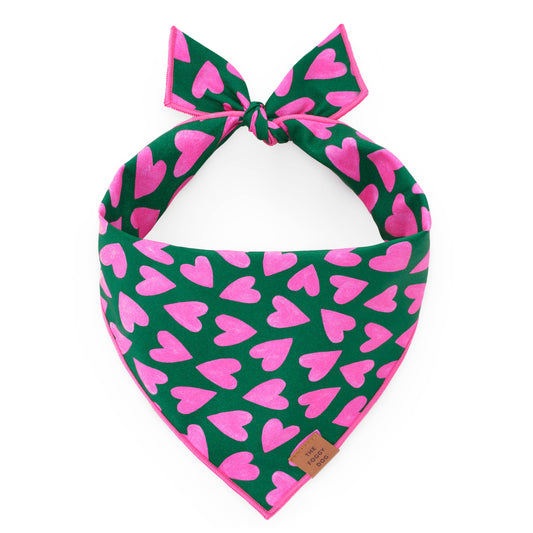 The Foggy Dog - Lovestruck Valentine's Day Dog Bandana