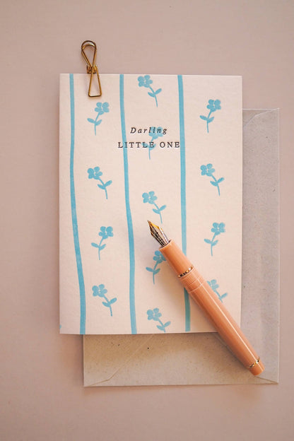 soch and co - Darling little one letterpress card