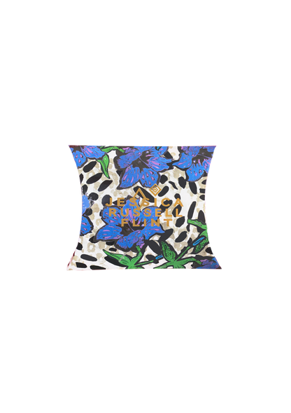 Jessica Russell Flint - Silk Eye Mask / "Z for Zebra"