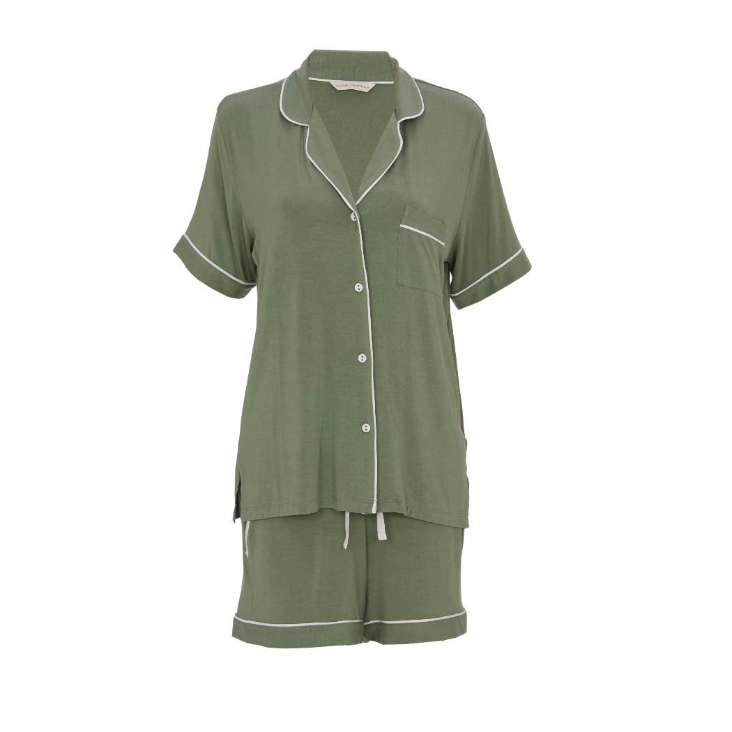 Cyberjammies - Lea Sage Green Shorty Set