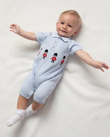 Caramelo Kids - Knitted solider romper