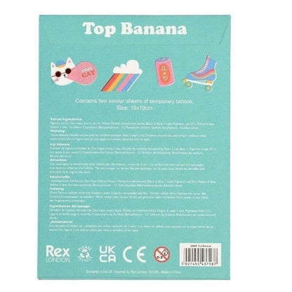 Rex B2B - UK - Temporary Tattoos - Top Banana
