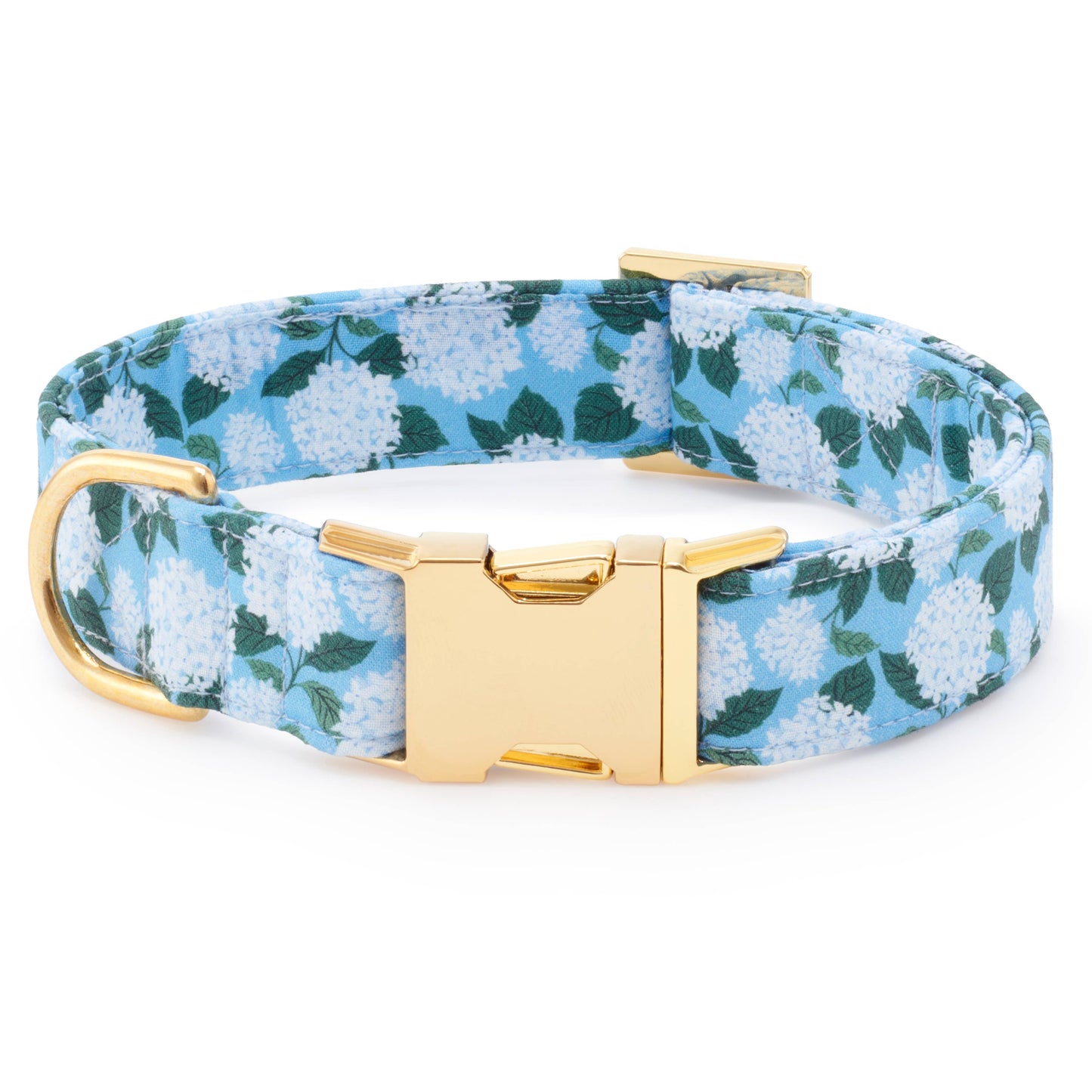 Pre- order  Due early Feb.  The Foggy Dog - Hydrangea Dog Collar
