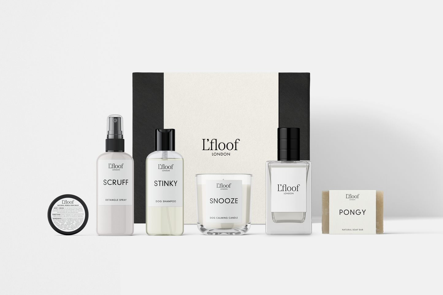 L'floof - Luxury 6-piece dog grooming set