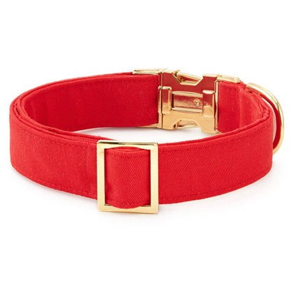 The Foggy Dog - Ruby Valentine's Day Dog Collar
