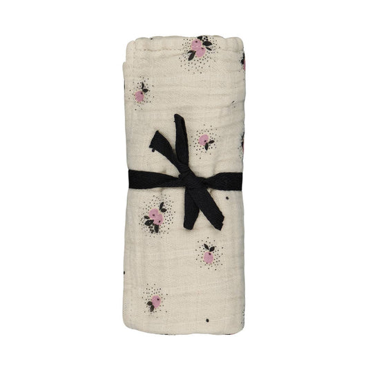 Rose in April - LARGE SWADDLE APPLE LILAC
