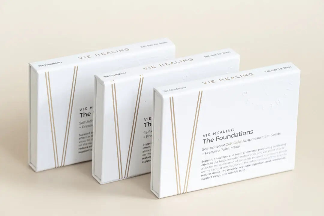 VIE HEALING - The Foundations Kit (24k Gold Ear Seeds)
