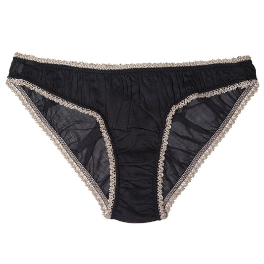 GERMAINE DES PRES - Germaine Noir Mastic Panties