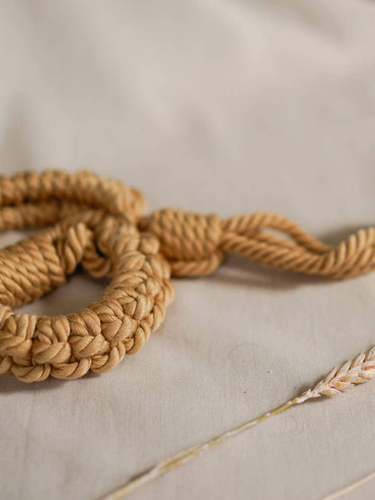 The Natural Love Company - Kanuka | Handcuffs | Soft Handcuffs with Control Cord